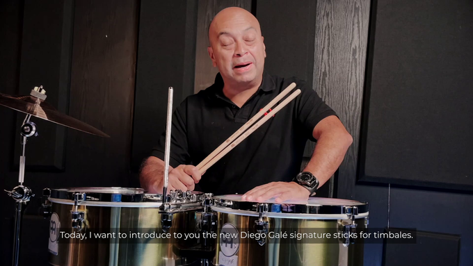 Diego Galé Signature Timbales Stick video